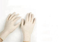 دستکش های پزشکی یکبار مصرف طبیعی لاتکس برای بیمارستان / آزمایشگاه تامین کننده