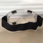 عینک ایمنی پزشکی شفاف طراحی لنزهای قابل تنظیم گرد و غبار PC تامین کننده
