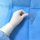 دستکش های لاستیکی جراحی لاتکس طولانی ، دستکش های پزشکی استریل برای آزمایش آزمایشگاه تامین کننده