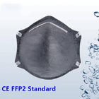 تنفس فیلتر کربن FFP2 یکبار مصرف ، ماسک گرد و غبار یکبار مصرف تامین کننده