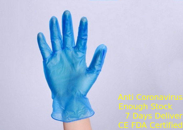 دستکش پزشکی یکبار مصرف قابل استفاده PVC کششی دارویی 12Mpa تامین کننده