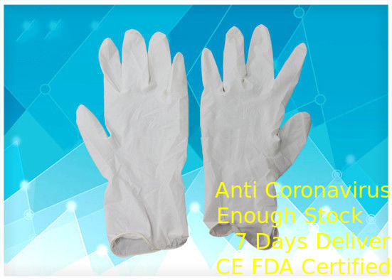 دستکش استریل یکبار مصرف یکبار مصرف شیمیایی مقاومت در برابر خوردگی اندازه S - XL تامین کننده