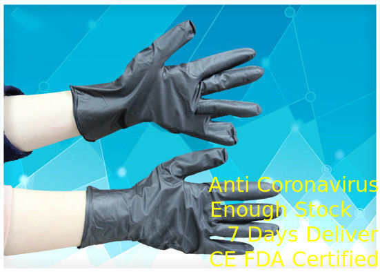 دستکش های پزشکی یکبار مصرف مقاوم در برابر روغن ضخامت 0.34 میلی متر تطبیق پذیری قوی تامین کننده