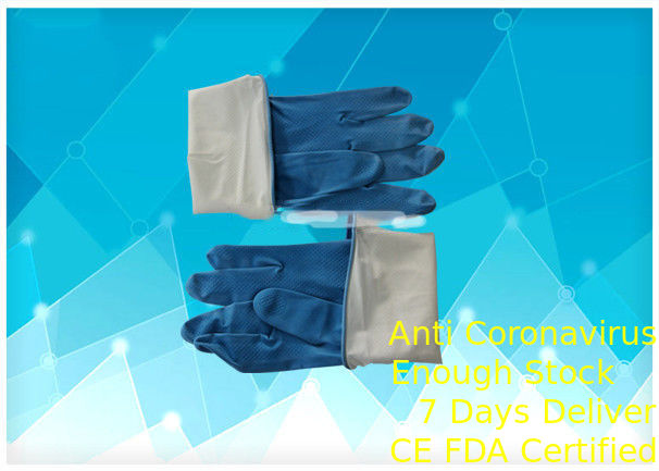 دستکش های پزشکی یکبار مصرف یکبار مصرف بدون مقاومت در برابر سوراخ انگشت مقاوم در برابر - سمی تامین کننده