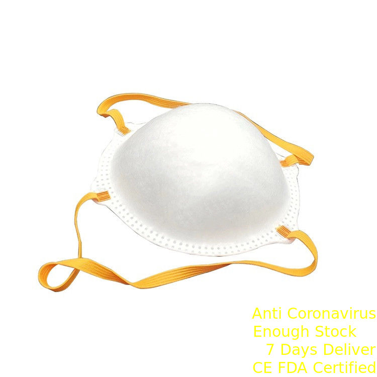 یکبار مصرف ماسک صورت ذره ای مخصوص محافظت از جامد گرد و غبار FFP2 تامین کننده