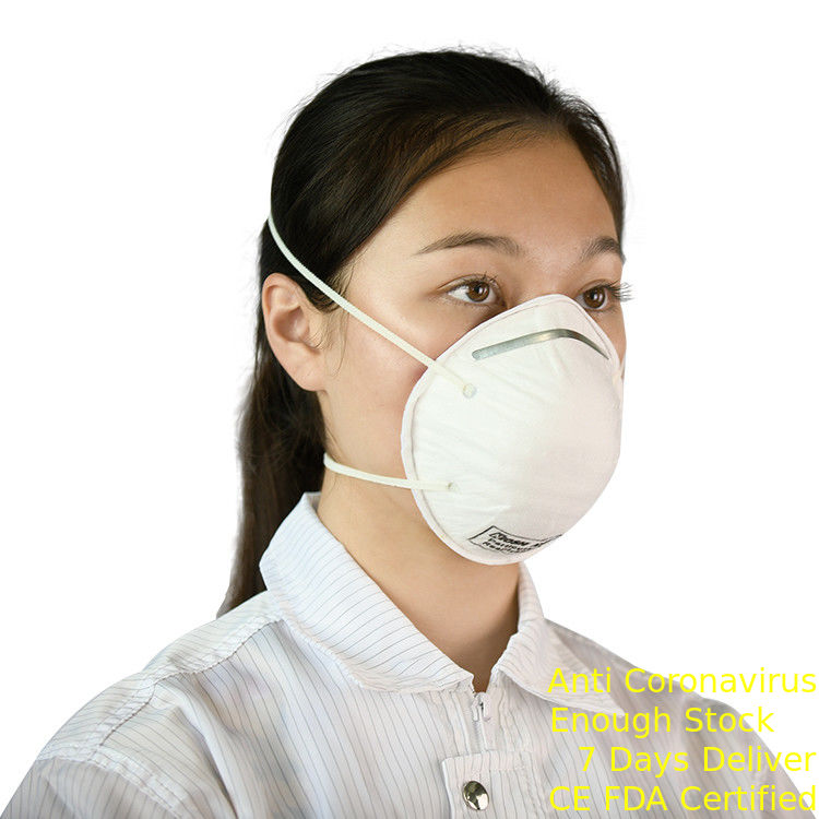 ماسک صورت تنفسی ضد آلودگی تنفس ضدعفونی N95 PM 2.5 FFP2 برای زمینه های صنعتی تامین کننده