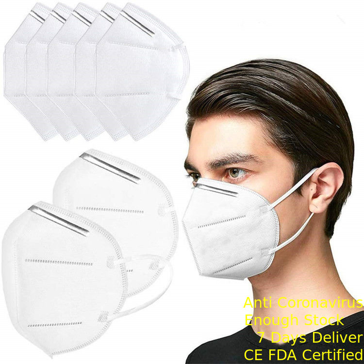 Antivirus Disposable Protective Mask , KN95 Face Mask For Personal تامین کننده