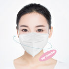 ماسک تاشو FFP2 پوشیدن گوش ، محافظ یکبار مصرف محافظ یکبار مصرف 4 لایه تامین کننده